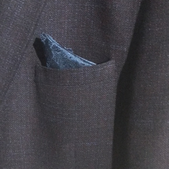 Deep Purple Pattern Blazer - Daniel Hechter - Picture 3 of 7